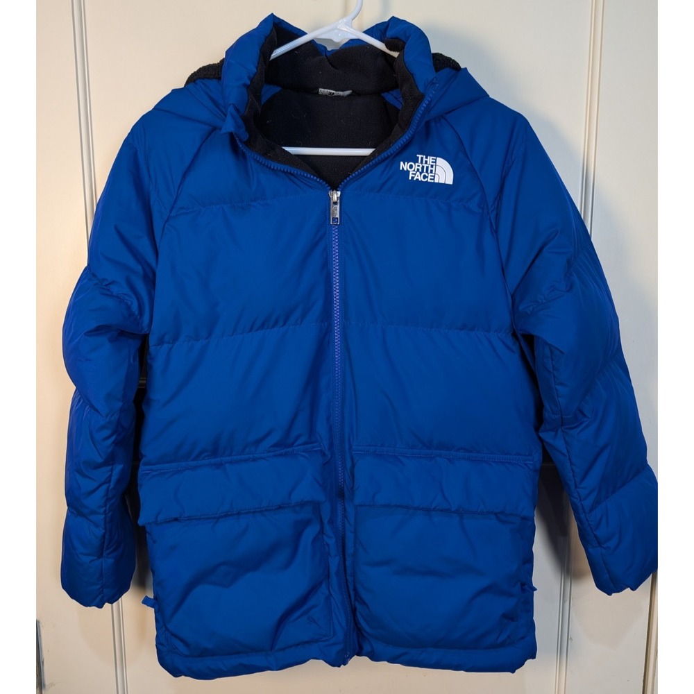 The North Face 600 Down Fleece Lined Puffer Parka Teen Size: L (12) Blue